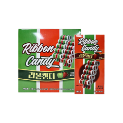 ★특가상품★ (타) 코코)리본캔디(사과,딸기맛) 38g x 12개